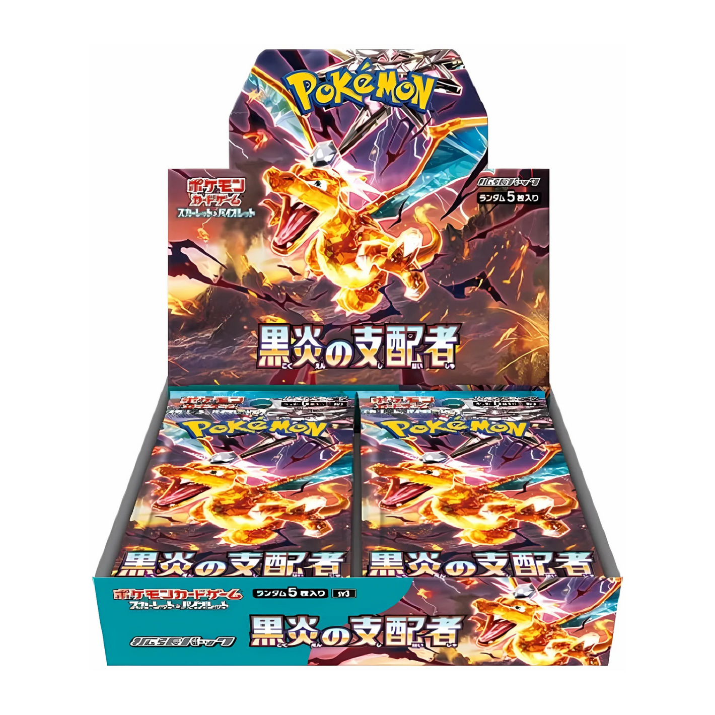 Pokémon - Ruler Of The Black Flame Booster Box (JP)