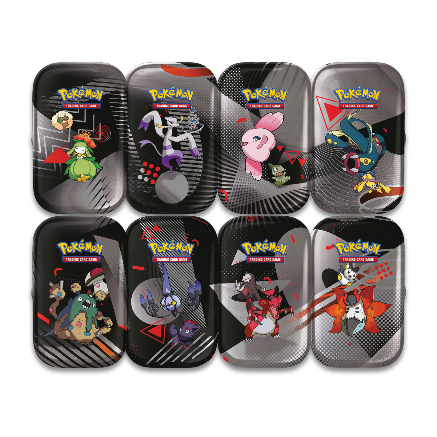 Pokémon - Set 8 Mini Tin Luce Nera & Fuoco Bianco (IT)