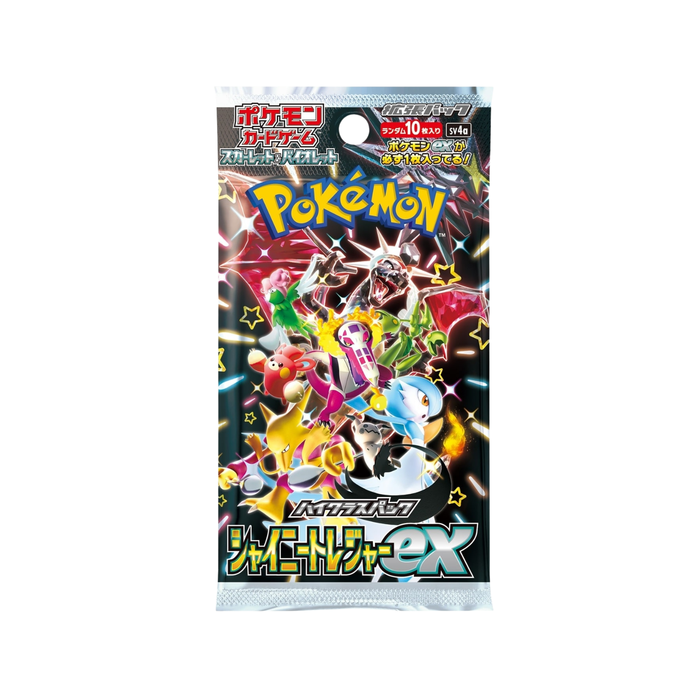 Pokémon - Shiny Treasure ex Bustina Singola 10 Carte (JP)