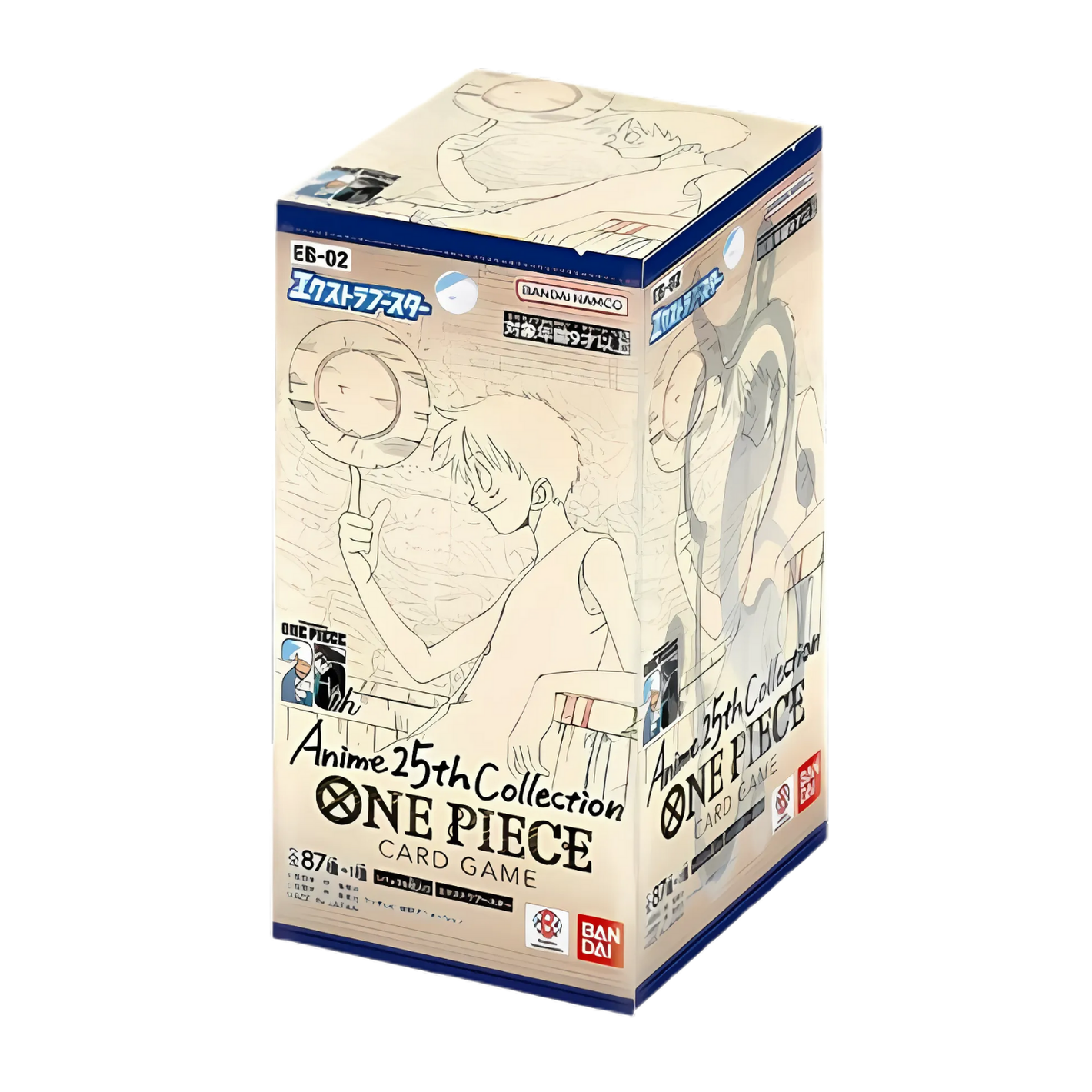 One Piece Card Game - Extra Booster Memorial Collection EB-02 - Display da 24 Buste (JP)