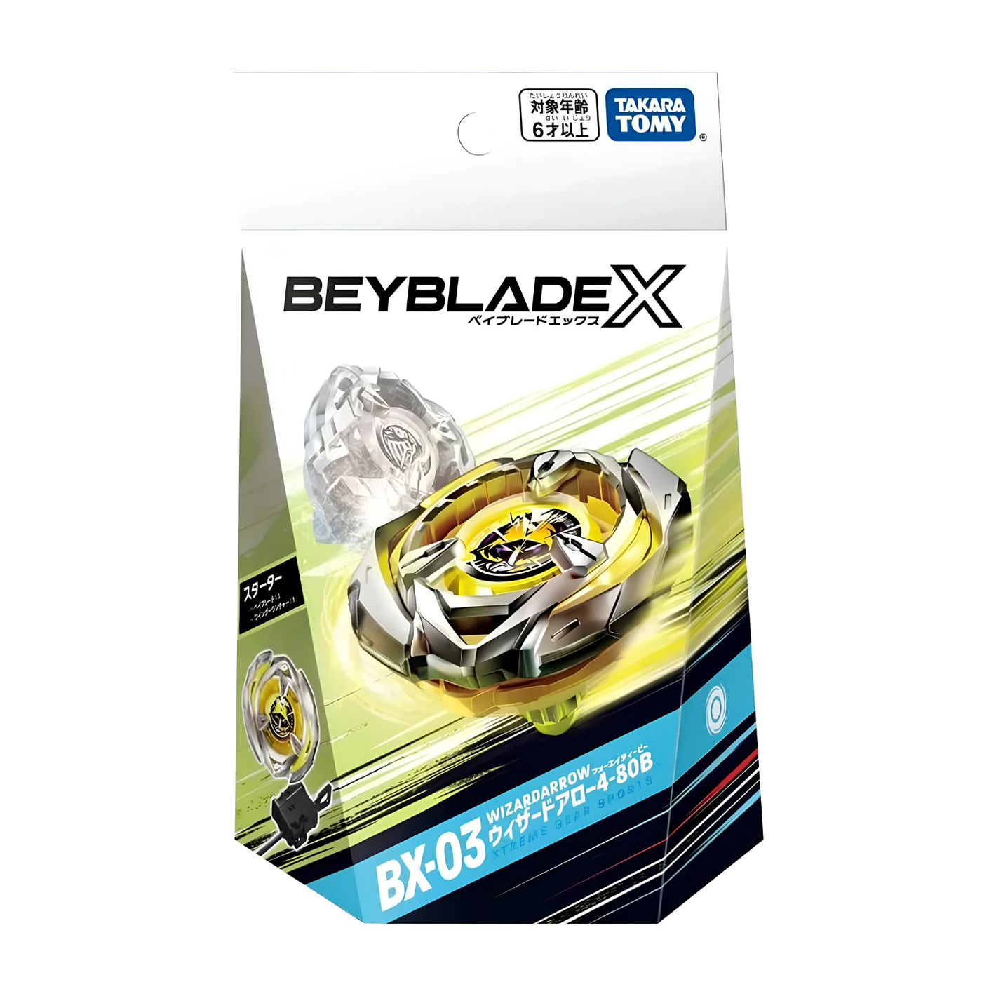 Takara Tomy - BeyBlade X Wizard Arrow 4-80B BX-03