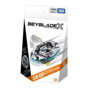 Takara Tomy - Beyblade X UX-08 Starter Silver Wolf 3-80FB