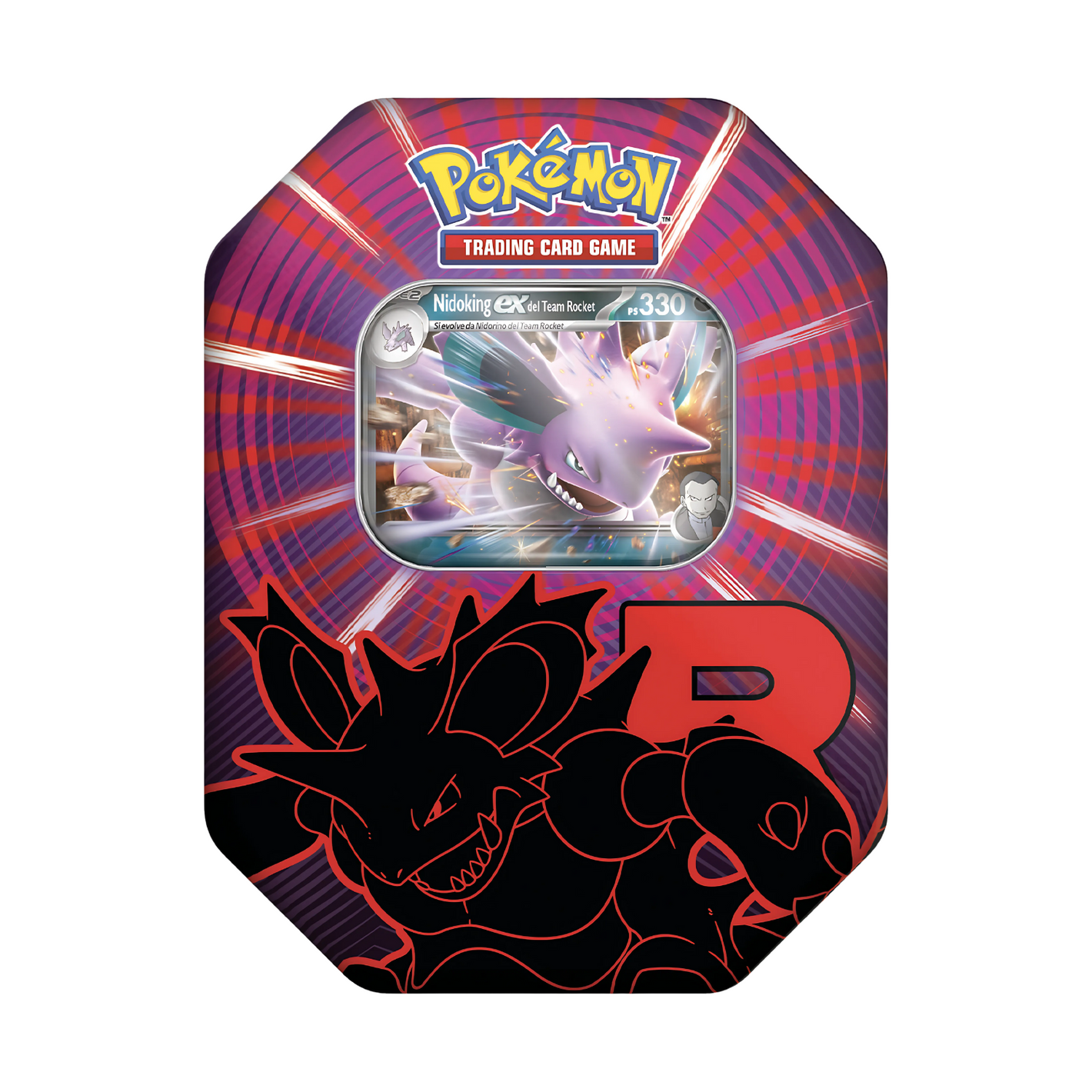 Pokémon - Nidoking ex - Tin da Collezione Team Rocket (IT)
