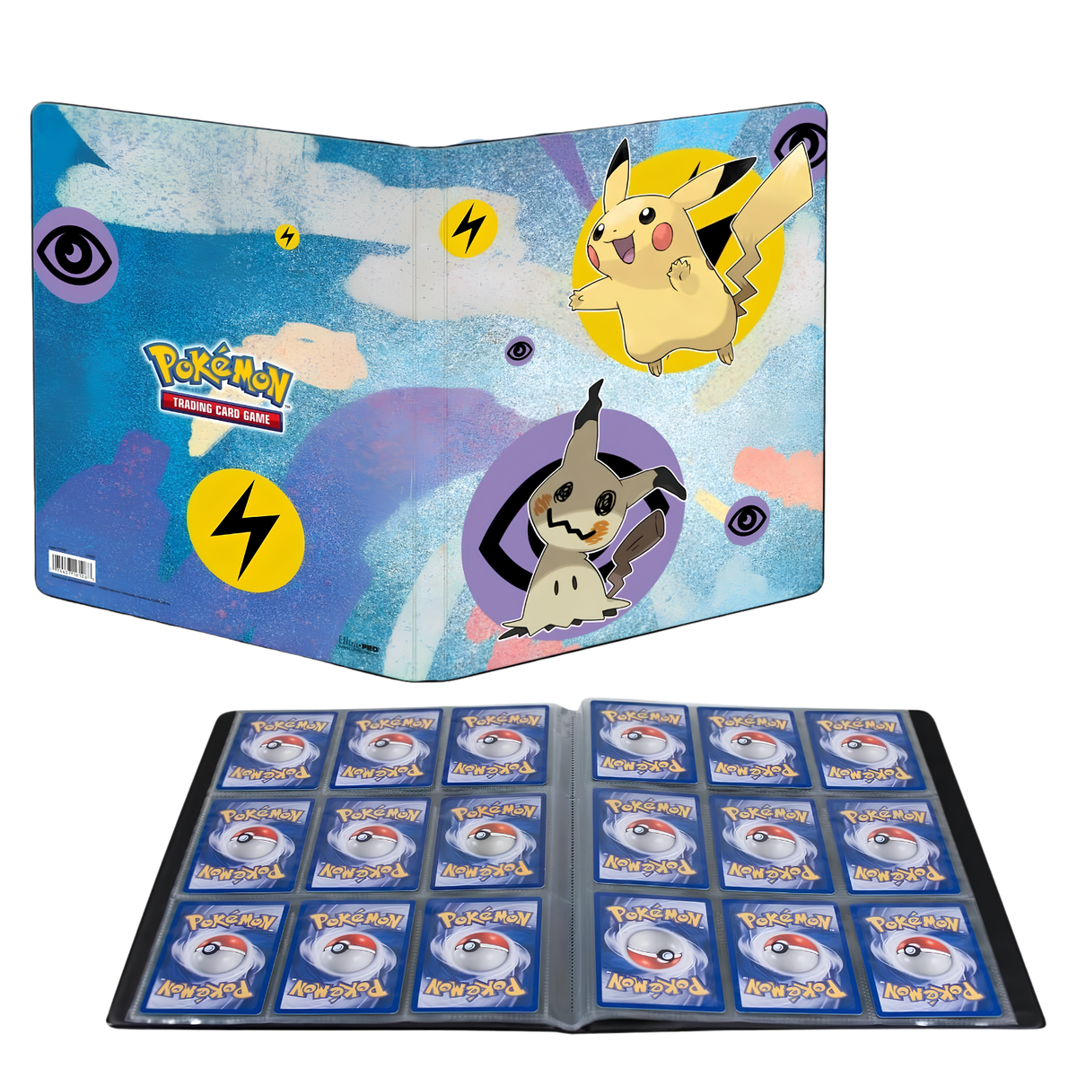 Portfolio - Pokémon Pikachu e Mimikyu 9 tasche ULTRA PRO