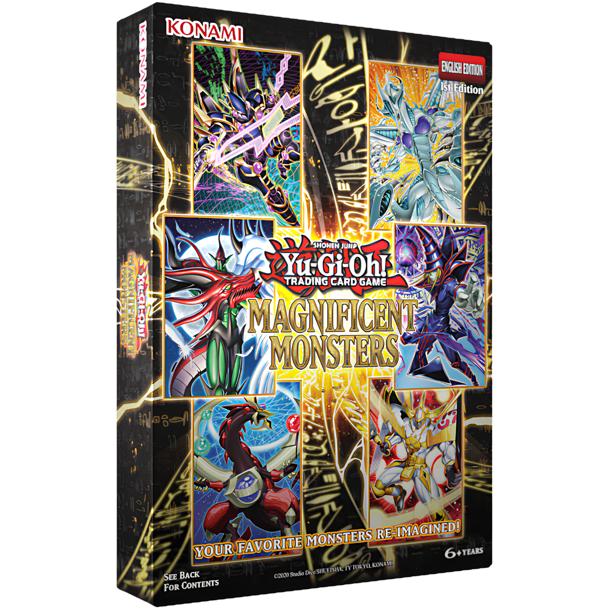 Yu-Gi-Oh - Magnificent Monsters Box 3 Buste (IT)