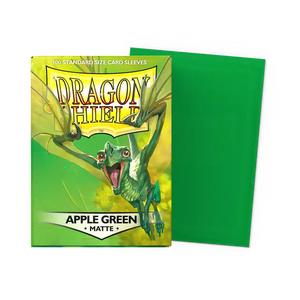 Dragon Shield Sleeves Standard Size Apple Green - Matte (100)