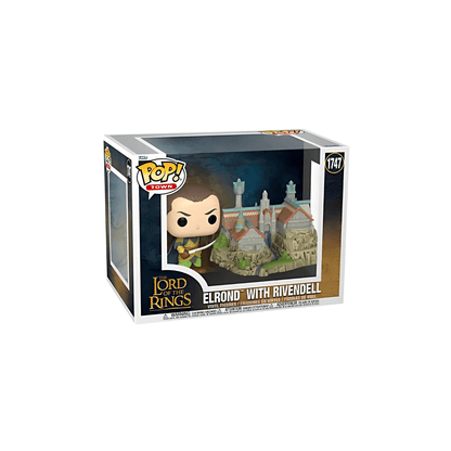 Funko Pop Town 1747 - Elrond with Rivendell - The Lord of the Rings (Oversized)