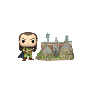 Funko Pop Town 1747 - Elrond with Rivendell - The Lord of the Rings (Oversized)