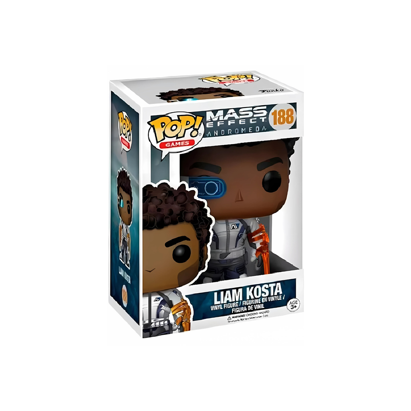 Funko Pop Games 188 - Liam Kosta - Mass Effect Andromeda