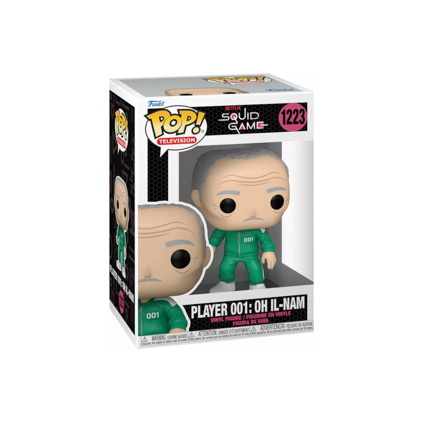 Funko Pop Television 1223 - Player 001: Oh Il-Nam - Squid Game