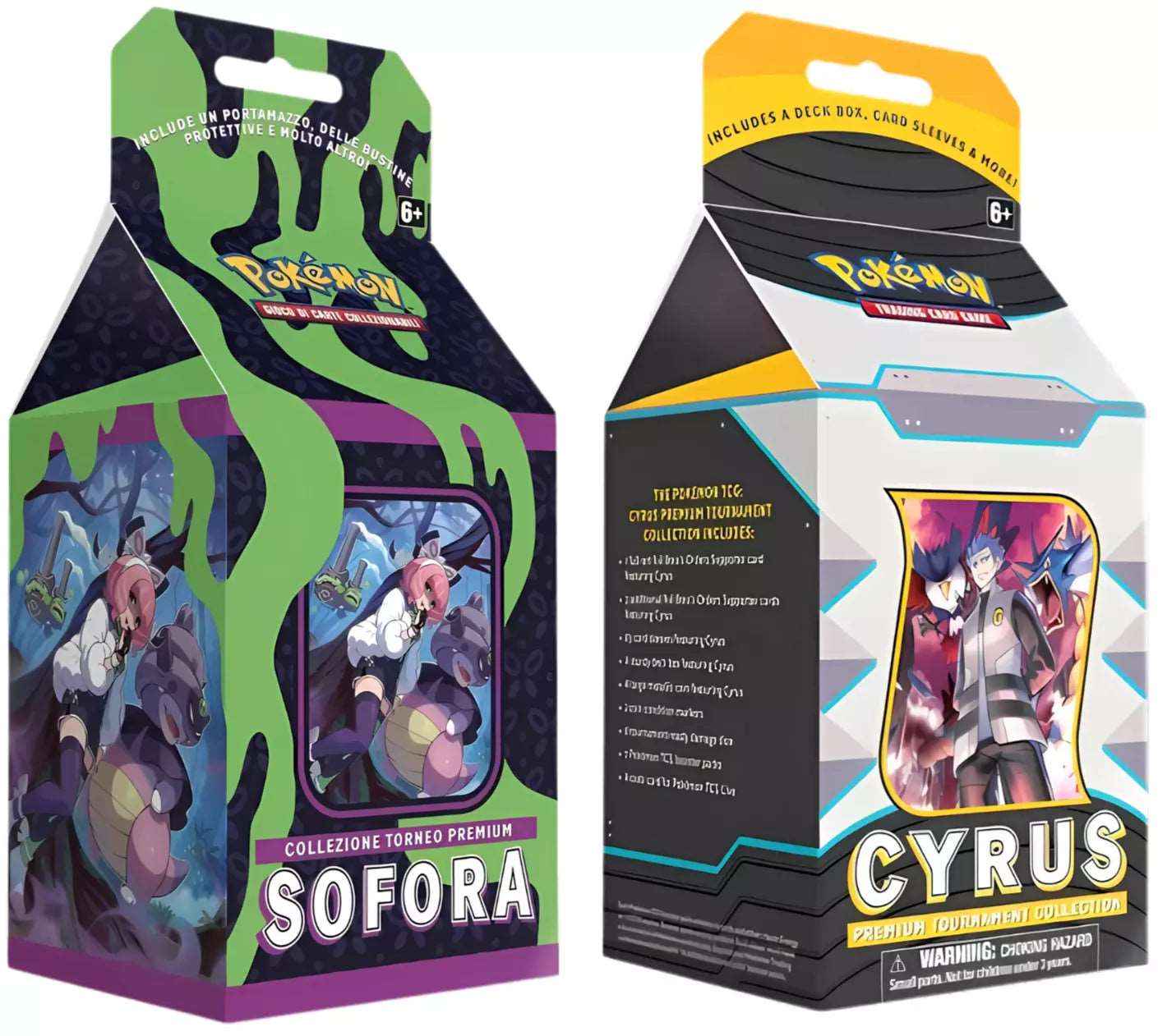 Pokémon - Bundle Cyrus & Sofora - Collezione Torneo Premium (IT)