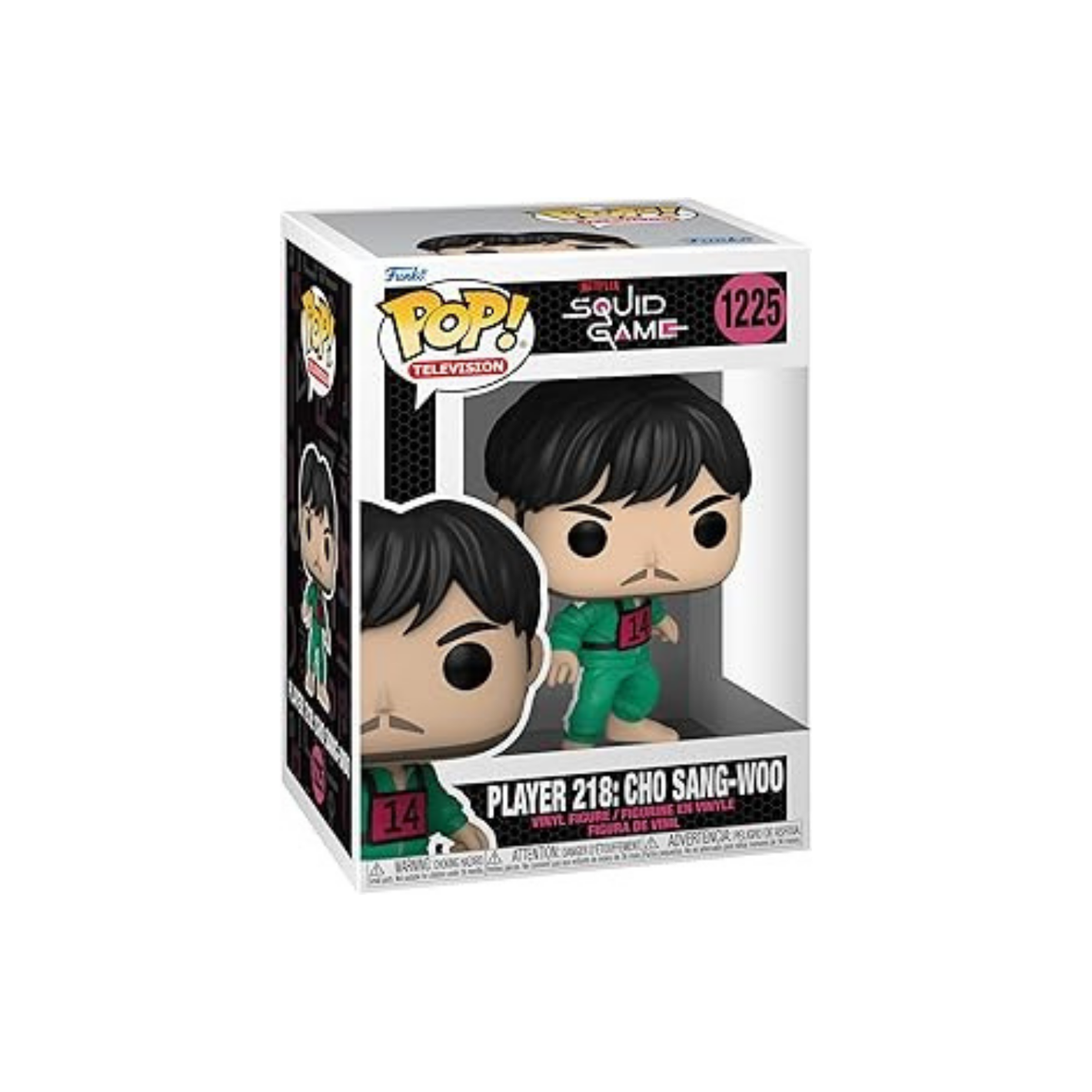 Funko Pop Television 1225 - Player 218: Cho Sang-Woo - Squid Game